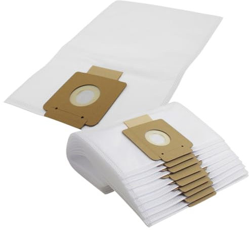 MisterVac | Vacuum Cleaner Bag Replacement Bags 10 Pieces Compatible with Kärcher T11/1 Classic Adv, 1.527-213.0