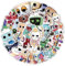 54 Dandys Aufkleber, Niedliche Figuren Wasserfeste Stickers, Manga Dandys Worlds Vinyl Für Tasse, Skateboard, Buch