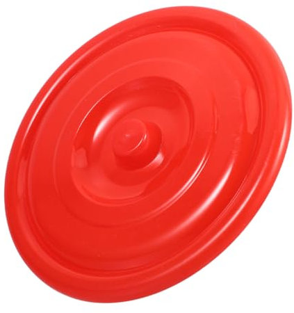 GLEAVI Couvercle Rond en Plastique 23 CM pour Poubelle Accessoire de Conteneur Étanche et Anti-Odeur pour Déchets et Extérieurs Couvercle de Remplacement Polyvalent