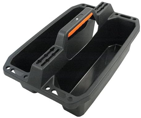 Neilsen CT5371 – Tool Tote Tray – 496mm Impact Resistant Polypropylene with 2 Compartments and Ergonomic Handle – Tool Storage with Perforations