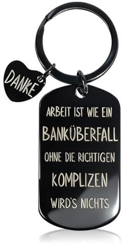 Schlüsselanhänger Abschiedsgeschenk Kollegen, Personalisierte Geschenke, Lustiges Abschiedsgeschenk für Kollegen zum Jobwechsel oder Ruhestand - Personalisierte Geschenke für Männer und Frauen