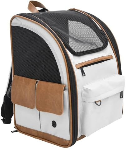 Nobby Rucksack Tomek hellgrau; L: 43 x 20 x 28 cm