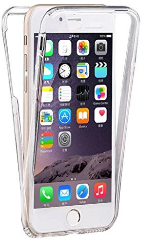HQ-CLOUD® Coque Gel 360 Protection Integral Transparent Invisible pour Apple IPHONE 6 / 6S