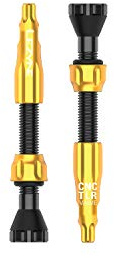 Lezyne Unisexe - Valve tubeless CNC Or 44 mm