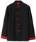 G-LIKE Chinesische Kampfkunst Herren Jacke – Traditionelle Uniform Oberbekleidung für Kampfsport Kung Fu Tai Chi Wushu Männer Frauen Tang Stil Frühling Herbst Kleidung - Baumwolle (Schwarz, XL)