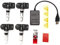 Reifendrucküberwachung Reifendruck Detektor Reifendruck Alarm Auto Reifendruckkontrollsystem USB TPMS mit internem Sensor für Android Navigation