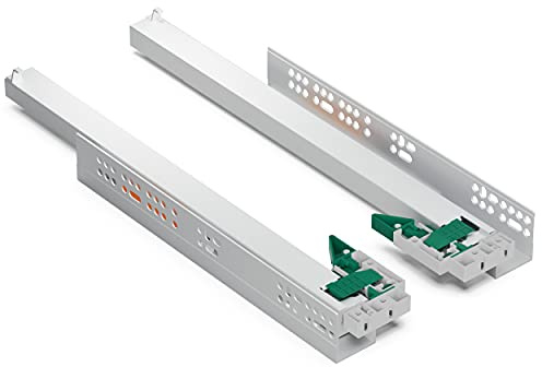 Ram Industrie - Serie Q24 - Guide invisibile per cassetti (400 mm)
