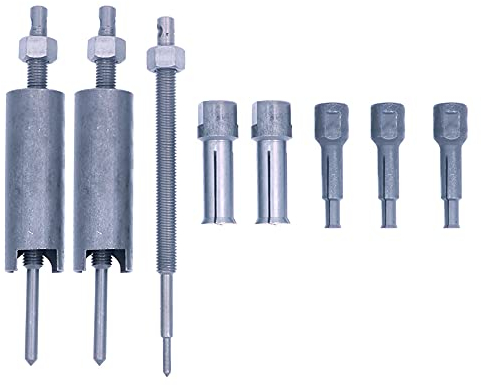 ANCLLO 8Pcs Motorcycle Bearing Pullers Internal Bearing Removal Tool kit from 0.35inch(0.9 cm) to 0.91inch(2.3 cm) in Diameter
