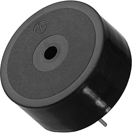 Aktiver Piezo Summer 3-24V / Ø23x10mm Elektronischer Summeralarm, Alarm Signalgeber