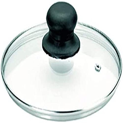 IBILI - 970712 - Glass Lid, 12 Cm, Metallic Grey