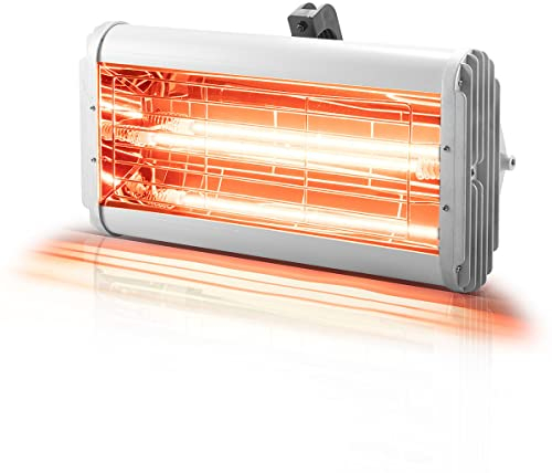 STAHLWERK Infrarot Lacktrockner MIL-1200 ST mit 1.200 Watt, leistungsstarker Infrarottrockner/IR Strahler/IR Trockner zum professionellen Trocknen von Autolack, Reparaturlack, Grundierungen uvm.