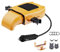 QOKLIYUI Riscaldatore per Auto ABS Riscaldatore antiappannante Portatile Riscaldamento Portatile 2 in 1 Riscaldamento rapido Sbrinamento Sbrinatore Riscaldatore per Furgone Sbrinatore, Giallo