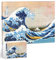PieceRelax Wandbilder Puzzle für Erwachsene Hokusai - The Great Wave of Kanagawa [HN1278], Wanddeko für Wohnzimmer, Perfekt für Geburtstags, 366 Teile