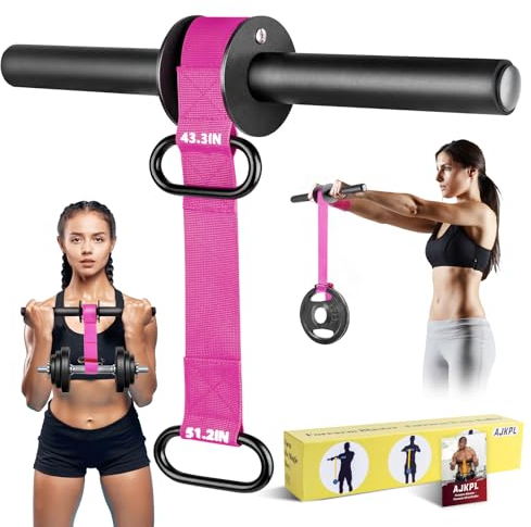 Unterarm- und Handgelenk-Roller, 100 cm oder 130 cm, ultrastarkes Nylon-Gurtband, Handgelenk- und Unterarm-Blaster mit Schnellverriegelungsmechanismus, langlebige rutschfeste Griffe für