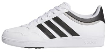 adidas Unisex Hoops 4.0 Shoes, Cloud White/Core Black/Grey Two, 37 1/3 EU