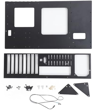 DIY-Gaming-Computergehäuse, ATX-Computer, Offenes Gehäuse, Gehäuse, Rack, Unterstützt X79 X99 Dual-Server-Mainboard, DIY-Computer, Offenes Gehäuse für ATX M ATX ITX Motherboard