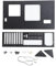 DIY-Gaming-Computergehäuse, ATX-Computer, Offenes Gehäuse, Gehäuse, Rack, Unterstützt X79 X99 Dual-Server-Mainboard, DIY-Computer, Offenes Gehäuse für ATX M ATX ITX Motherboard