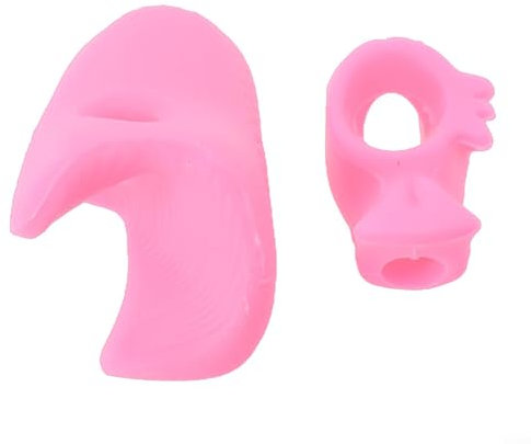 Zoegneer Correttore per arco di violino, dispositivo di correzione curvo per supporto PINKy, controllo migliorato per principianti (per rosa)