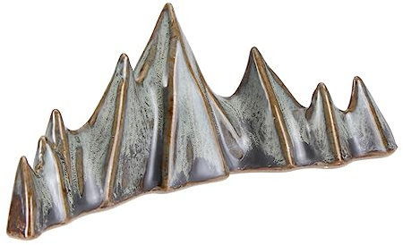 KITANDOVE 1pièce Décor De Pot De Fleurs Céramique Artisanale Accessoire De Bonsai Et Prop Photo Marron pour Décoration De Maison Et Paysage