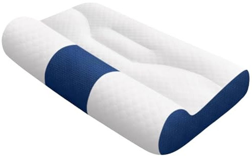 Novgorod Nackenstützkissen,Konturkissen zum Schlafen | Ergonomisches Konturbettkissen,Höhenverstellbare, konturierte Nackenstützkissen zur Unterstützung der Nackenentlastung