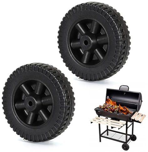 Ruedas De Barbacoa,Ruedas De Barbacoa De 6 Pulgadas,Ruedas De Barbacoa De Gas,Ruedas De Barbacoa De Plástico,Piezas De Ruedas De Barbacoa,Piezas De Repuesto De Ruedas De Barbacoa,2 Piezas