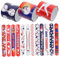 Milisten 24 Stück Baseball Schnapparmreif Baseball Schlagbänder Griff Sportball Armband Sport Armbänder Sport Schnapparmbänder Schlagarmbänder Baseballs Baseball Armbänder Aus