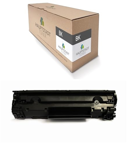 1x Hauptstadttoner Toner kompatibel kompatibel mit Canon PC-D 440 450 ersetzt 0263B002 FX10 Black Schwarz FX-10