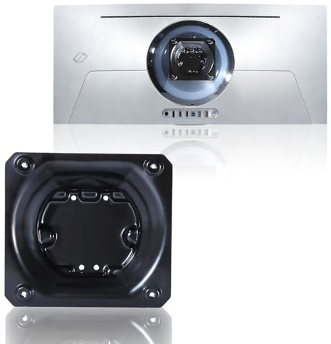 Odyssey G8 VESA Mount Adapter Compatible with Samsung Odyssey G8 34 Monitor (Fit G85SB : LS34BG850SUXXU, G85SD: LS34DG850SUXEN, LS34DG850SUXXU) –100x100 Wall Mount