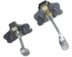 FEILIDAPARTS Türscharnier Stop Check Strap Front Doors Limitery kompatibel mit Peugeot 206 206+ 206Cc (Hintertür)