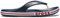 Crocs Unisexe Adulte Bayaband Flip Tongs, Navy/Pepper, 37/38 EU