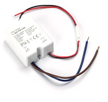 LED Driver IP54 8-12W 27-40V 320mA L-QD-PA180 Trafo Power Supply
