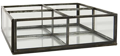 IB Laursen Stillenat - Glasschachtel mit 4 Fächern - Weihnachtsdeko