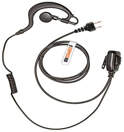 G-förmige Headsets/Ohrhörer für ICOM MAXON INTEK MIDLAND YAESU VERTEX ALAN ALAN Radio IC-12E IC-2GXA IC-3FX IC-F20 IC-T2A 2-polige Klinke