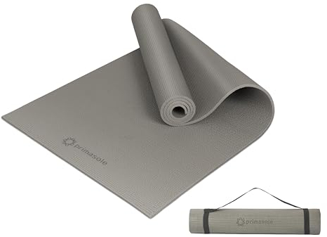 primasole Unisex-Erwachsene PSS91NH005A Yogamatte, Earth Brown, 1/4 inch (6 mm)