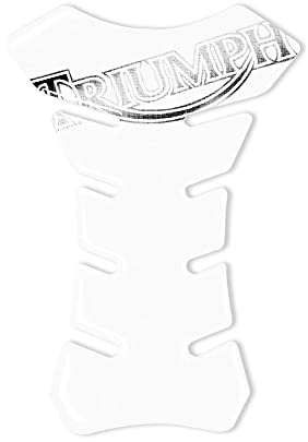 4R Quattroerre.it 18048 Tankpad 3D Motorrad Tankschutz Triumph, Transparent, 13 x 19 cm