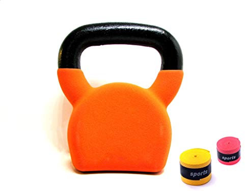 CLOUD FITNESS 8KG NEO Cast Iron Kettlebell Orange