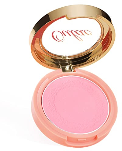 Oulac Blush Maquillage-Fard a Joue, Couleur Riche, Résistant à L'eau et à La Transpiration, Longue Durée, Fini Mat, Adapté À Différents Groupes De Peau, 4,8 g,One More Time