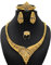 LAYCHEN Schmucksets Brasilianischer Goldschmuck Hawaii Prom Trendy Lange Halskette Hawaiian Für Frauen Teure Hochzeit