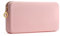 FVION Makeup Pinsel Halter, Tragbarer Kosmetiktasche, Makeup Pinsel Organizer für Reisen, Große Make-up-Tasche Schminktasche Kosmetiktasch Organizer (Rosa)