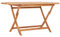 ZQQLVOO Klappbarer Gartentisch 160x80x75 cm Teak Massivholz Garten Terrasse Esstisch Campingtisch Partytisch Geeignet für Balkone, Terrassen, Decks