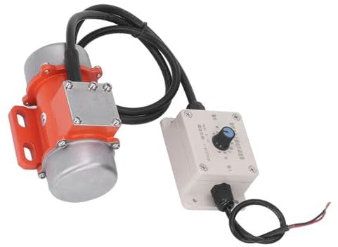Vibratore per Calcestruzzo, Motore Vibrante CC Senza Spazzole 30 W 4000 Giri/min con Regolatore di velocità Vibratore a Sottosquadro per Miscelatore Motore Vibrante per, (DC12V)