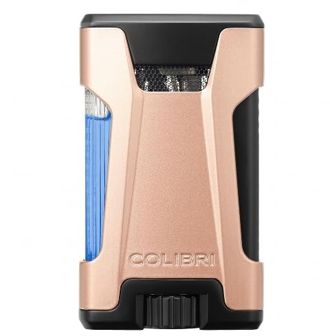 Feuerzeug Jet 2-fach COLIBRI Rebel II rosegold