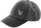 THE HOUSE OF DOG: Baseballkappe mit französischer Bulldogge, Vintage-Stil, gewaschen, 100 % schwere, gebürstete Baumwolle, bestickt, 6 Paneele, niedriges Profil, Schwarz , One size