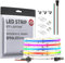 BTF-LIGHTING FCOB SPI WS2814 IC RGBNW (4000K) Flexibel Hohe Dichte LED Streifen Licht RGBW LED Band 5M 896LEDs/m DC24V weiße PCB IP30 NICHT wasserdichte Chasing Farbe (ohne Controller und Netzteil)