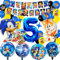 Sonic Geburtstag Deko, 31 Stück Sonic Ballons Geburtstag, So-nic- Party Luftballons, So-ni Luftballon Geburtsta 5, So-nic Geburtsta Party Set, So-ni Luft-ballons Deko, Soni Thema Dekoratio