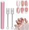 3Pcs Nail Magnet Tool Set, Strong Magnetic Double Head Nail Magnet Cat Eye Magnet for Nails Tools Nail Art Gel Nail Polish Magnet, DIY Style Available Cat Eye Magnet Magnetic Nails Art Tools