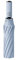 siduytin Reverse Folding Umbrella with LED Flashlight 10Ribs Reflective Stripe Umbrellas Waterproof Sunshade Sun Rain Day, No LED/Sky Blue