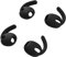 Umvowuxa Ear Hooks for Samsung Galaxy Buds 3 Pro,Sport Earbuds Covers Silicone Anti-Slip Wingtip Galaxy Buds 3 Ear Tips Accessories,Galaxy Buds 3 Pro Case(5 Pairs/Black)