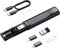 Juego de Adaptadores USB-C 6 en 1 con Estuche 60W Carga Rápida Adaptador USB C 6 Combinaciones (Light-Ning/USB-A/Micro-USB), Ranura SIM Material TPE+ABS para iPhone 16/15/14 Pro MAX Galaxy S24 Huawei