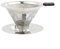 Stainless Steel Pour Over Coffee Filter Cup with Stand Hand Drip Coffee Maker Filter Single Serve Dripper for Manual Brewing Home Office